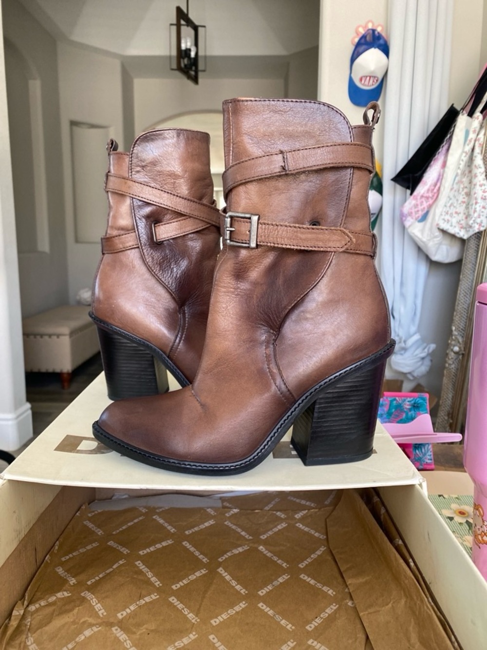 Diesel Covent Musikalls Ankle Boots 7